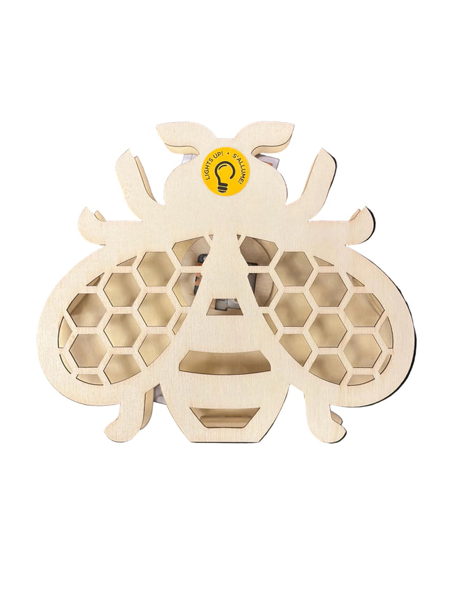 Make Market DIY LED Plywood Décor – Bee Design
