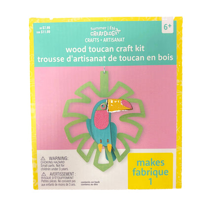 Creatology Summer Craft Kit – Wood Toucan (Makes 1)