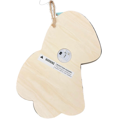 Make Market DIY LED Plywood Décor – Mushroom Duo (10" H × 7" W, Wall‑Hangable)