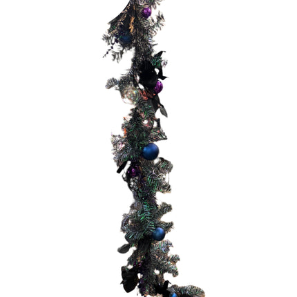 Ashland Iridescent Tinsel Garland Decoration 6 foot