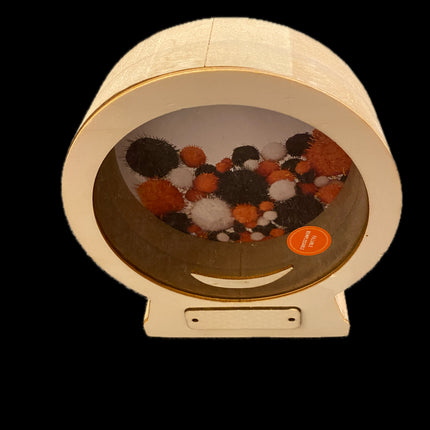 7" DIY Wood Fillable Tabletop Decor Kit