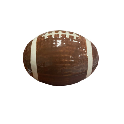 Celebrate it Ceramic Football Letter Y 4x3in