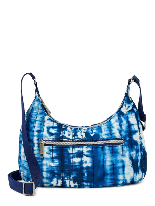 Time and Tru Women's Tina Mini Nylon Crossbody Tie Dye