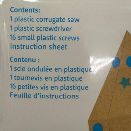 Plastic Tool Kit for Cardboard Creations – 18 Pieces