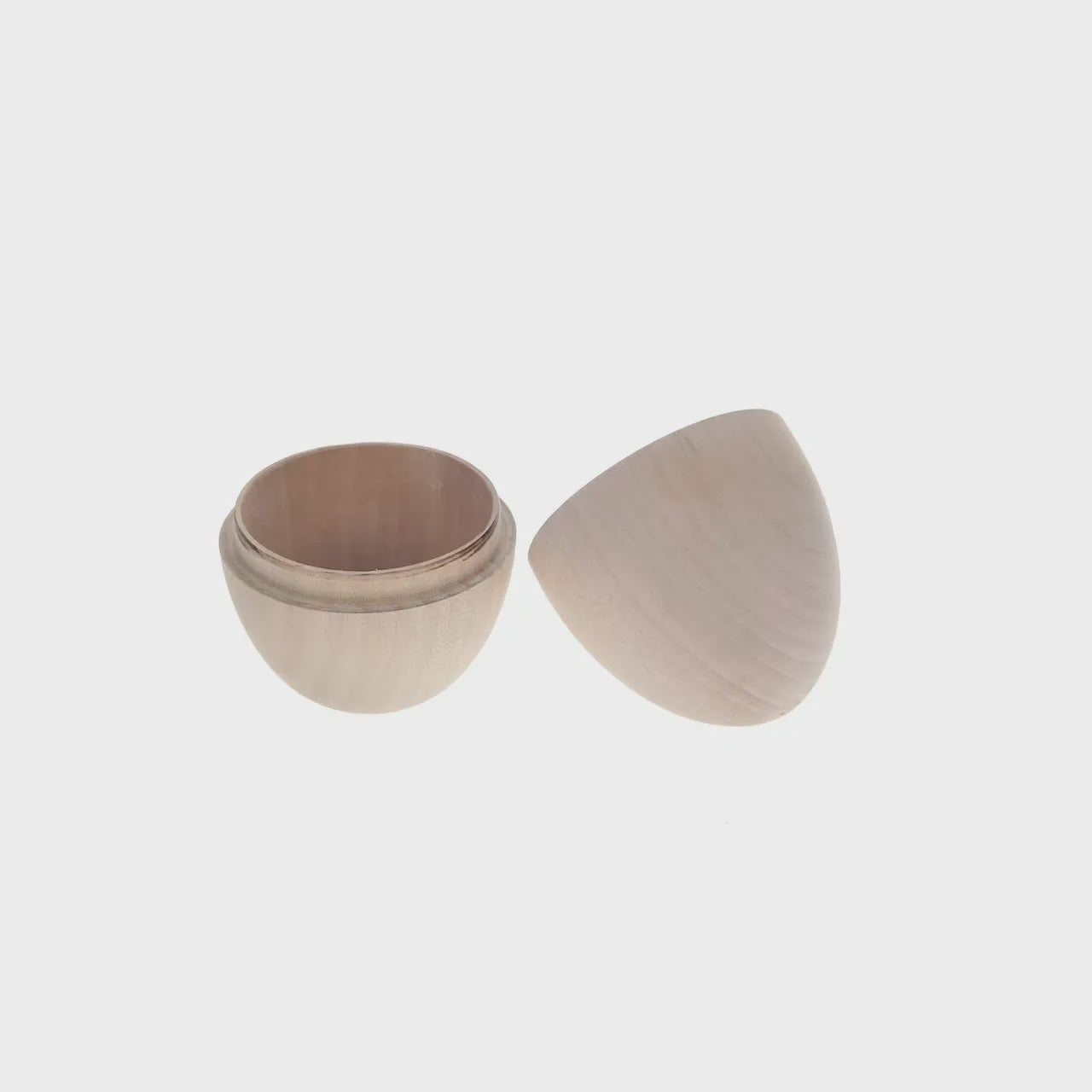 2.5" Fillable Wood Eggs by Make Market®, 3ct.