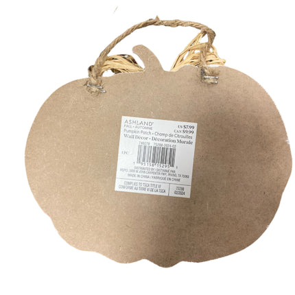 Ashland Fall O Letter Pumpkin Wall Decor 6x7in