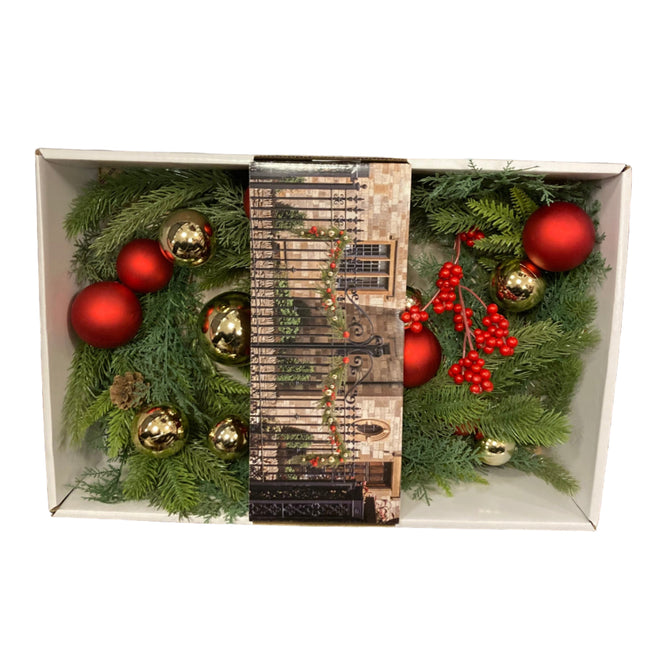 Ashland Christmas Gold Ornaments Garland 6ft