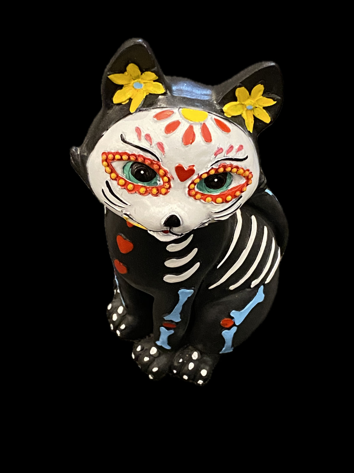 Ashland Day of the Dead Table Top Decor 9 inches Tall Cat