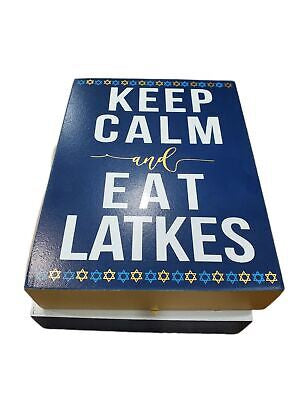 Keep Calm and Eat Latkes Table Top Décor