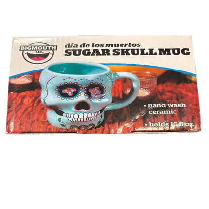 Bigmouth Dia De Los Muertos Sugar Skull Mug 4.25 ” x 6” x 4.5”