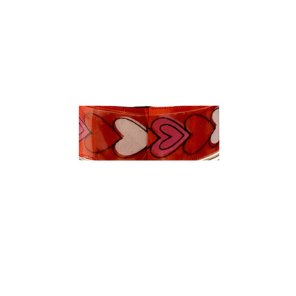 Valentine's Day Decorative Red, Pink, and White Hearts Ribbon 5/8"" x 3yd