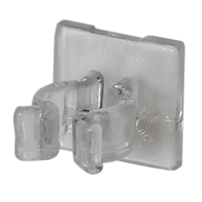 Holiday Time Easy-to-Install Clear Mini Light Adhesive Clips, 25 Count