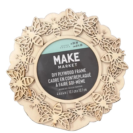 Make Market DIY Plywood Frame – 4" x 4" Opening