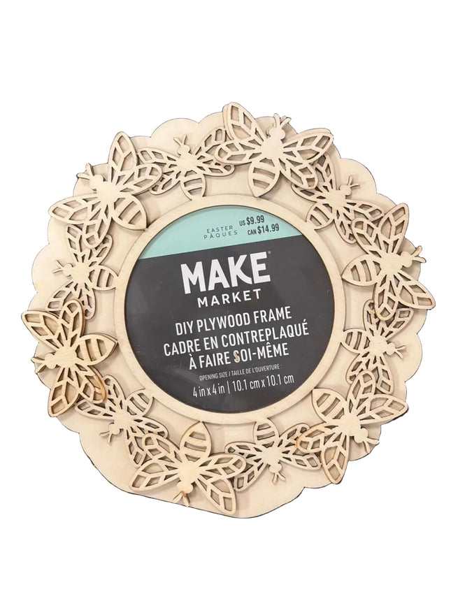 Make Market DIY Plywood Frame – 4" x 4" Opening