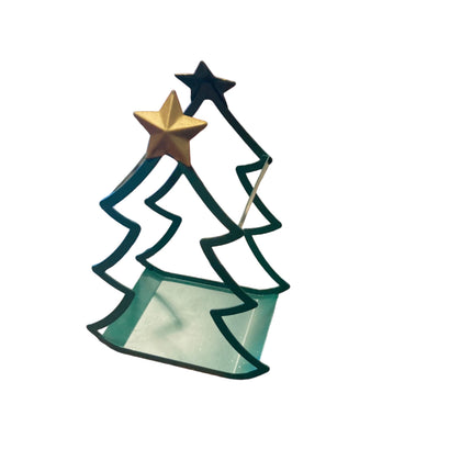 Ashland Christmas Green Tree Tray 9 in