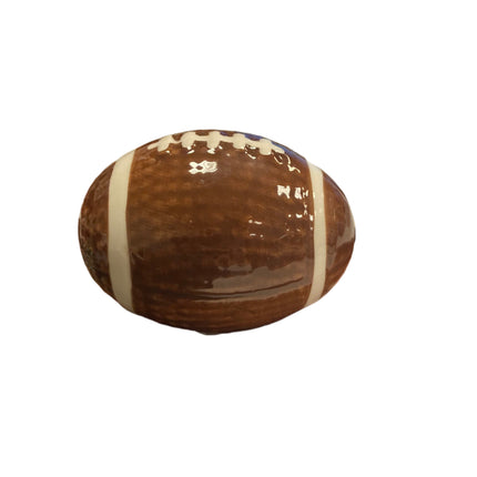 Celebrate it Ceramic Football Letter A 4x3in