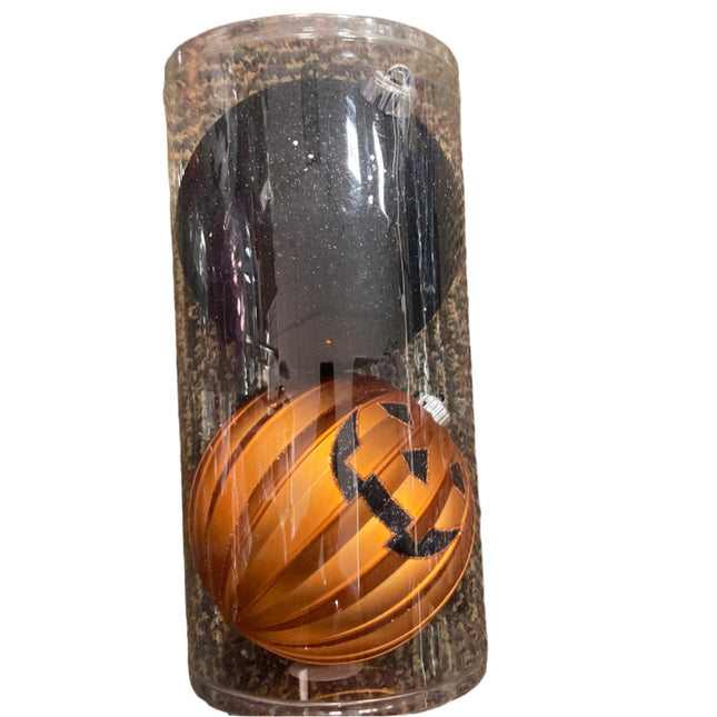 Ashland Halloween Pumpkin Ornament 6in