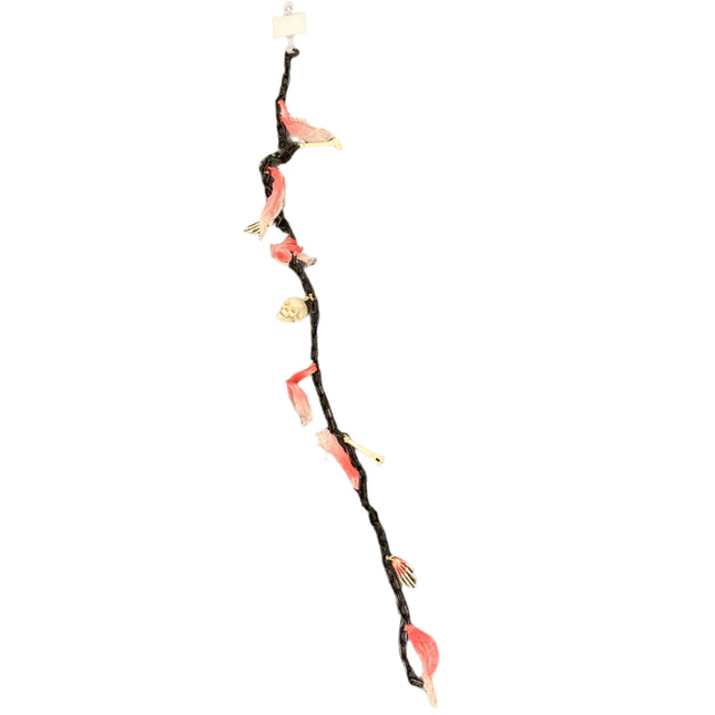 Ashland Halloween Skull and Bones Garland 6ft