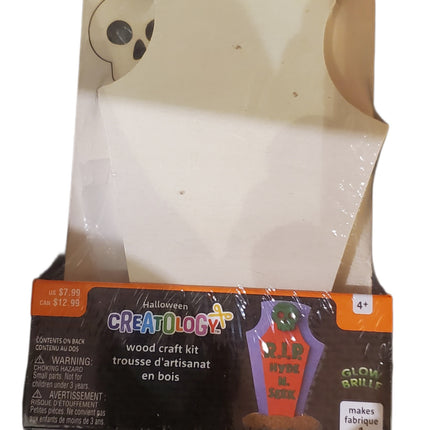 Creatology Halloween Wood Craft Kit, Ages 4+