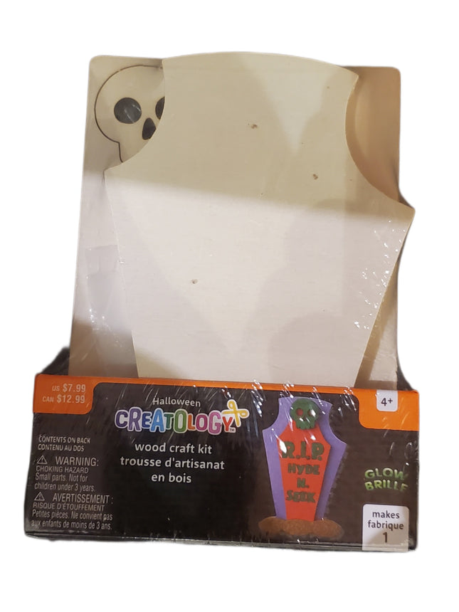 Creatology Halloween Wood Craft Kit, Ages 4+