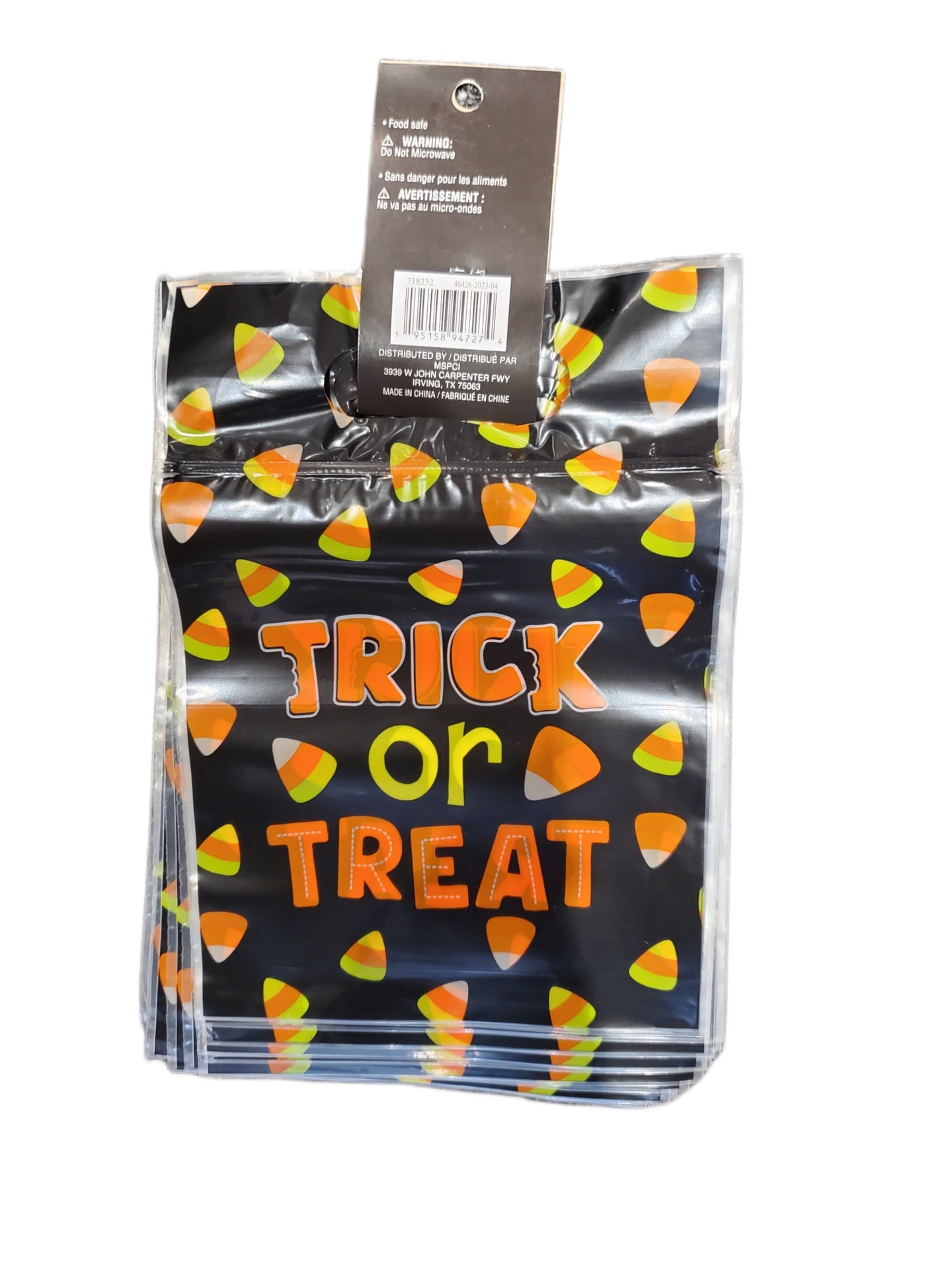 CELEBRATE IT, HALLOWEEN TREAT BAGS, TRICK OR TREAT, CANDY CORNS, 24pc