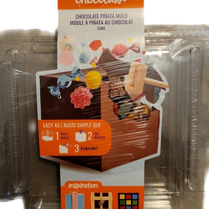 Kaboom Chocolaka Mini Pinata Mold – Cube Design