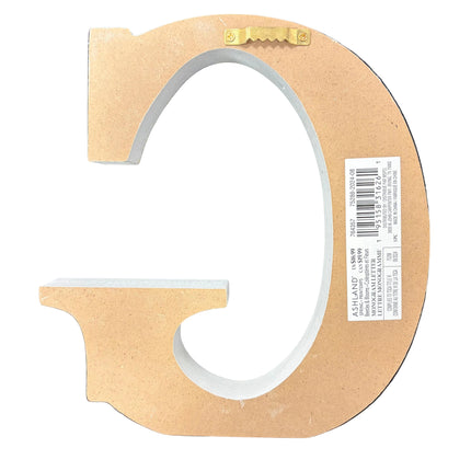 Spring Floral Wooden Monogram Letter “G” Wall Décor – 8" H × 7" W
