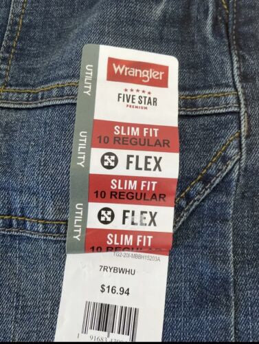 Wrangler Five Star Premium Utility Slim Fit Jeans