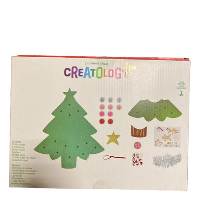 Creatology Christmas Felt Tree Build Up Decorating Kit 8.5x11.5in