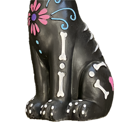 Day of the Dead Dog Table Top Decor, 9" Tall