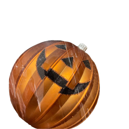 Ashland Halloween Pumpkin Ornament 6in