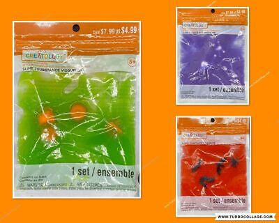 Creatology Halloween Slime 3-Pack - Orange & Purple