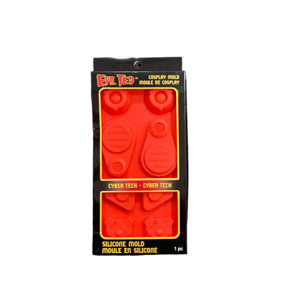Evil Ted Halloween Cyber Tech Cosplay Mold 8x5in