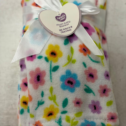 Parent’s Choice Plush Baby Blanket – 30 x 36 Inches
