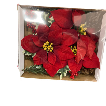Ashland Red Poinsettia 35 Piece Christmas Decor