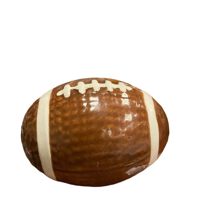 Celebrate it Ceramic Football Letter U 4x3in