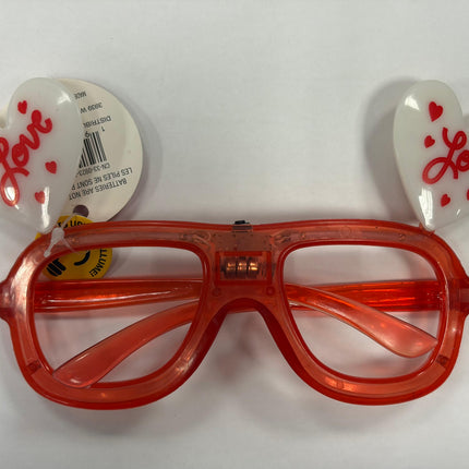 Light-Up Valentine Heart Glasses