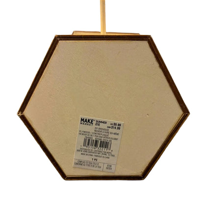 Decorative Wooden Birdhouse Wall Décor – 7" x 7" Hanging Accent