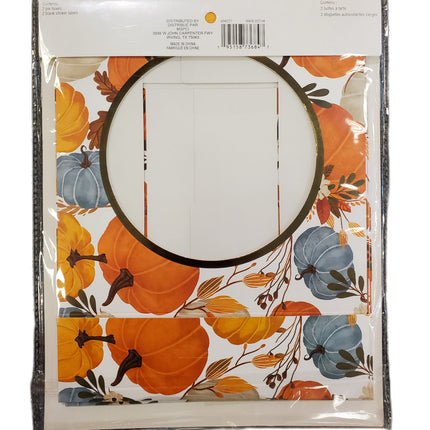 Thanksgiving Pie Boxes 9x9x2.5" - 2 Sets