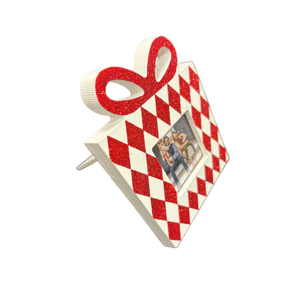 Christmas gift box tabletop frame 2X2
