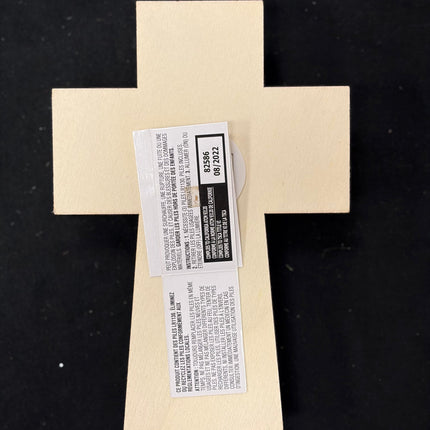 Make Market DIY LED Plywood Décor – Floral Cross (Tabletop Décor)