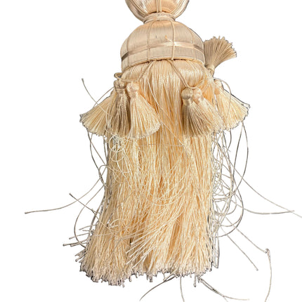 Ashland Wall Décor – Cream Decorative Tassel (16" Height)