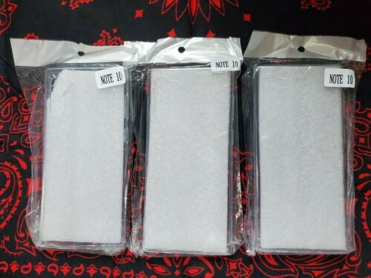 3-Pack Samsung Galaxy Note 10, Ultra Slim, Clear Cellphone Case