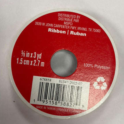 Valentine's Day Ribbon 5/8in x 3yd - Celebrate It