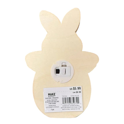 Make Market DIY LED Plywood Décor – Chick with Bunny Ears