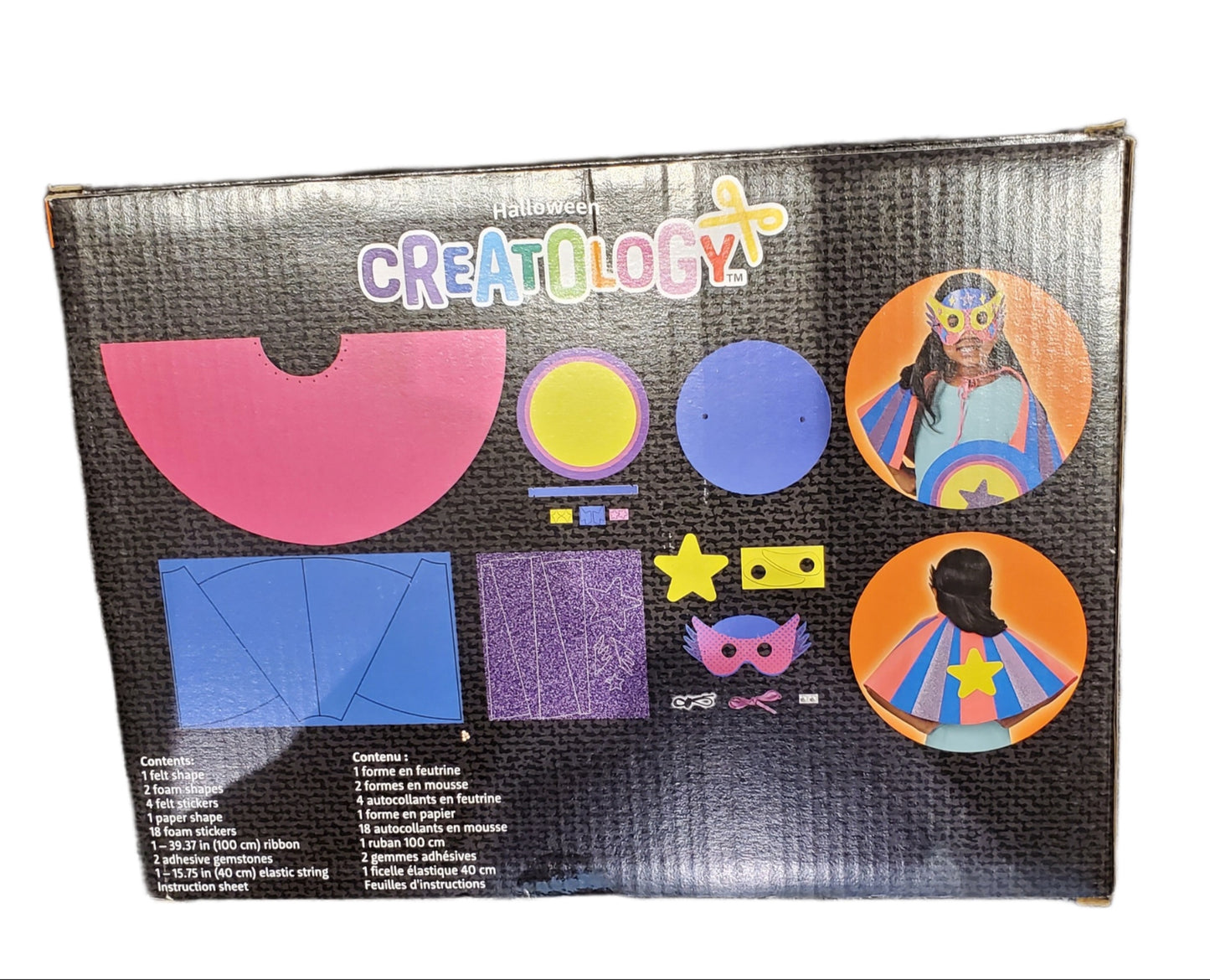 CREATOLOGY HALLOWEEN COSTUME CRAFT KIT, SUPER HERO 2,, 6+