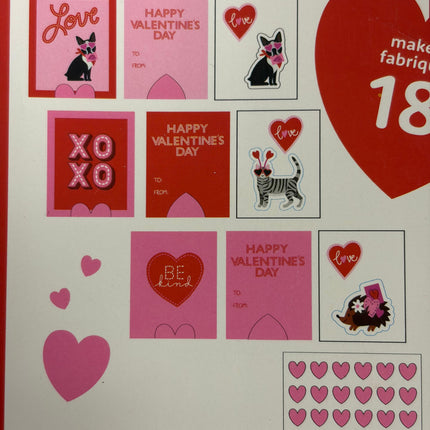 Creatology Valentine Cards with Tattoo