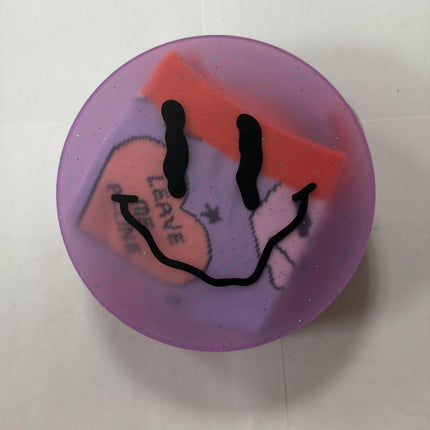 Valentine's Day Crew Socks In Reusable Plastic Container
