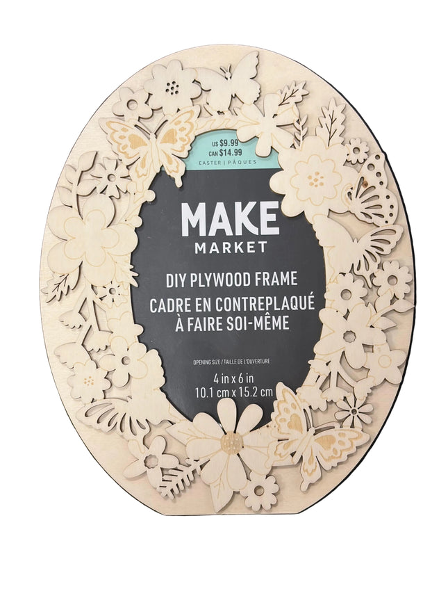 Make Market DIY Plywood Frame – 4" x 6" Opening