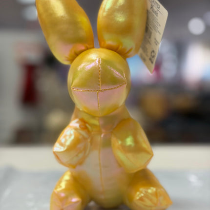 Iridescent Bunny Plush Décor – 8 in x 4 in by Way to Celebrate